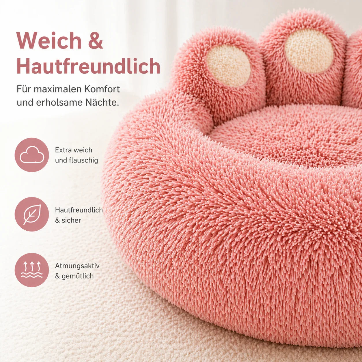 Cloudy Bett erhöhter Rand Kuschelzone