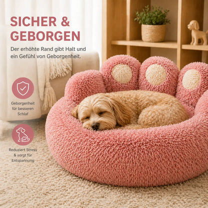 Cloudy Hundebett Hund schläft eingerollt
