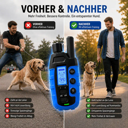 Alpha Halsband Ton und Vibrationsmodus