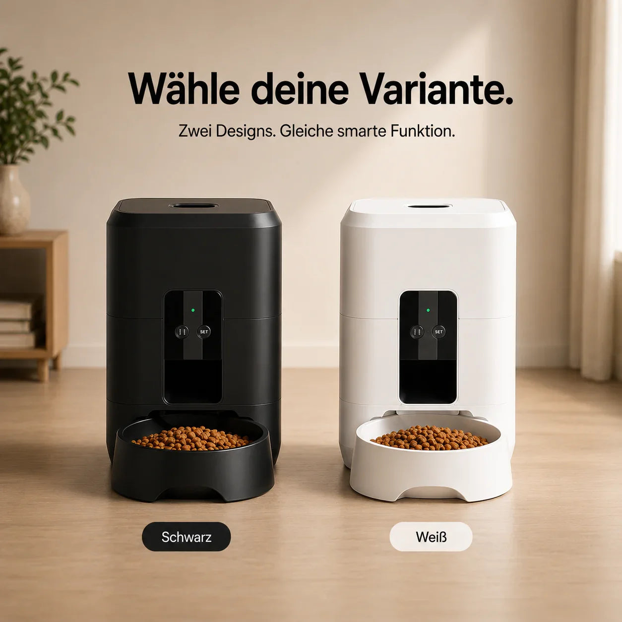 Cura Smart Portionskontrolle Einstellung