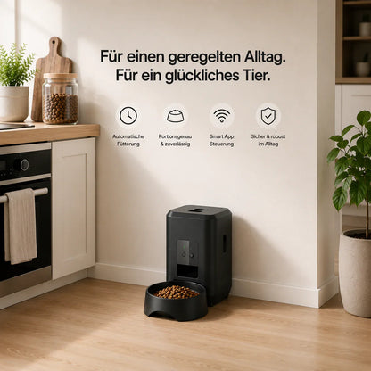 Cura Smart Futterautomat luftdichter Behälter