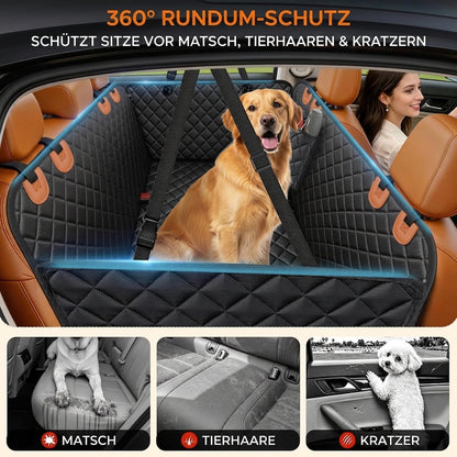 Pavo – Wasserdichte Rücksitz-Schondecke für Hunde
