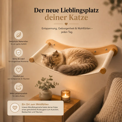 SkyLoft Katzenhängematte im modernen Wohnzimmer